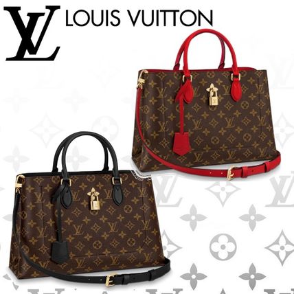 Louis Vuitton 2020 SS Monogram Casual Style Party Style Elegant Style Logo Totes M43553 M43550 