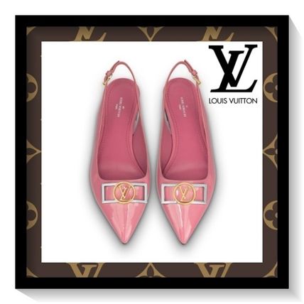 Louis Vuitton Cherie Slingback Pump 1A673K 