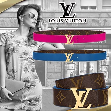 Louis Vuitton MONOGRAM 2020 SS Monogram Belts M0255W M0256W 