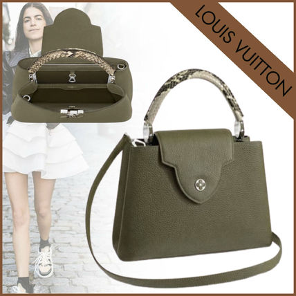 Louis Vuitton Casual Style Plain Leather Party Style Office Style N93799 