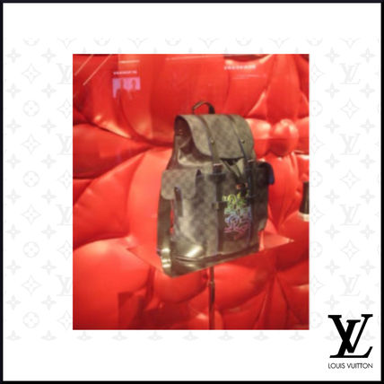 Louis Vuitton DAMIER GRAPHITE Christopher Pm N40266 