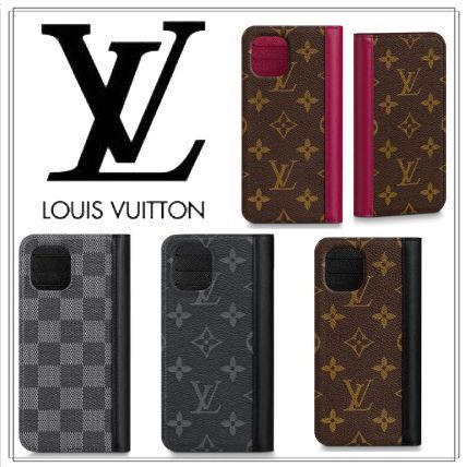 Louis Vuitton 2020 SS Monogram Unisex Leather Smart Phone Cases 