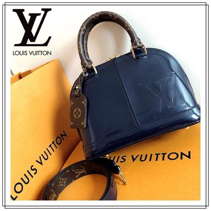 Louis Vuitton ALMA 2020 SS Monogram Blended Fabrics 2WAY Leather Crossbody Handbags M52498 M54705 