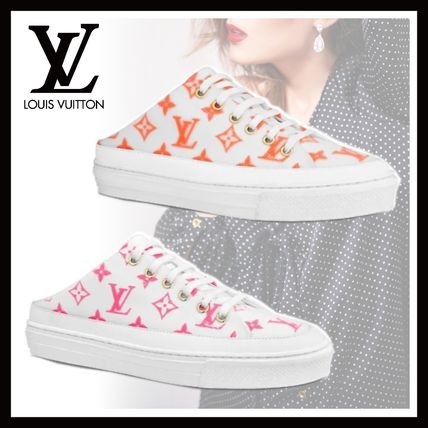 Louis Vuitton MONOGRAM 2019 20AW Stellar Open Back Trainers 1A65YG 1A65ZC 