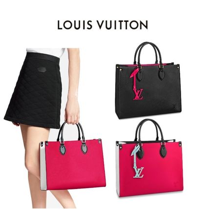 Louis Vuitton EPI Leather Logo Totes M56229 M56080 