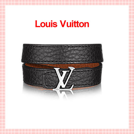 Louis Vuitton TAURILLON 2018 19AW Casual Style Unisex Street Style Leather Bracelets 