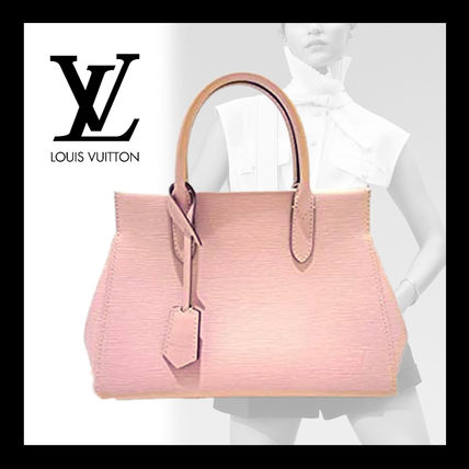 Louis Vuitton EPI Casual Style 2WAY Office Style Logo Shoulder Bags 