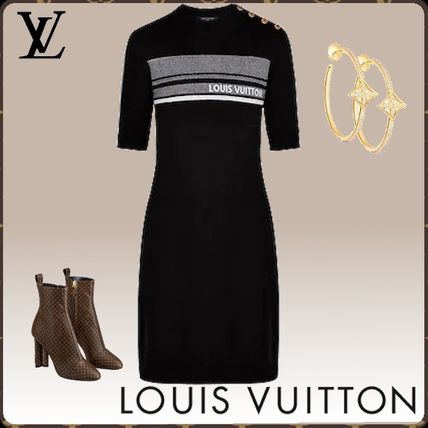 Louis Vuitton Casual Style Cashmere Office Style Elegant Style 1A5QL2 