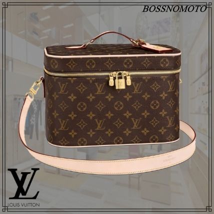 Louis Vuitton MONOGRAM 2020 SS Monogram Canvas Blended Fabrics Leather Logo M44935 