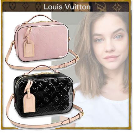 Louis Vuitton MONOGRAM VERNIS 2019 SS Santa Monica Handbag M90370 