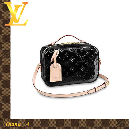 Louis Vuitton MONOGRAM VERNIS Monogram Leather Elegant Style Handbags 