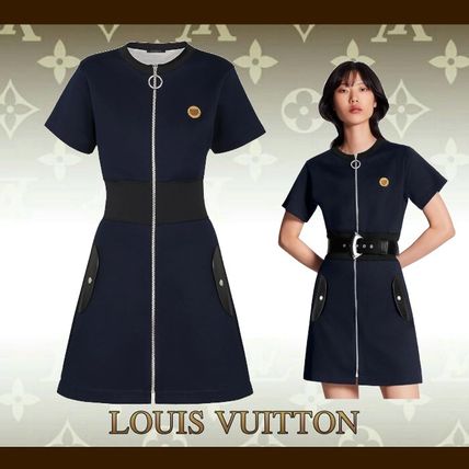 Louis Vuitton 2020 SS Dress With Ribbed Waist 1A61ED 1A61EC 1A61EB 1A61EA 1A61E9 