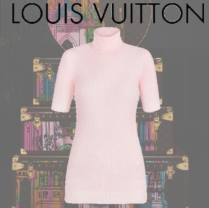 Louis Vuitton 2020 Cruise Short Sleeved Turtleneck Pullover 1A61K2 