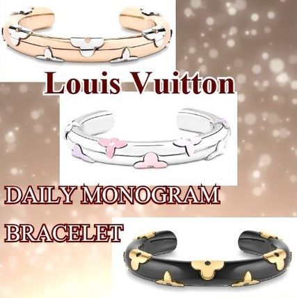 Louis Vuitton MONOGRAM 2020 SS Bangles Casual Style Flower Party Style Silver Office Style 