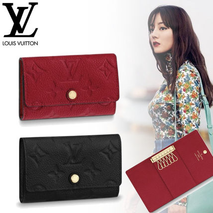 Louis Vuitton MONOGRAM EMPREINTE 6 Key Holder M64421 M63708 