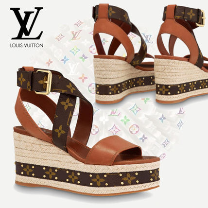 Louis Vuitton 2020 SS Boundary Wedge Sandal 1A63W8 