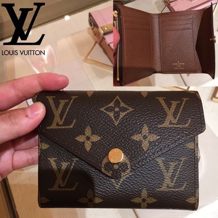 Louis Vuitton MONOGRAM 2020 SS Monogram Canvas Folding Wallet Folding Wallets M62472 
