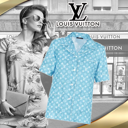 Louis Vuitton 2020 Cruise Short Sleeved Pyjama Top 1A60VE 
