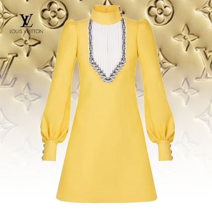 Louis Vuitton Party Style Elegant Style Dresses 1A7TJ6 