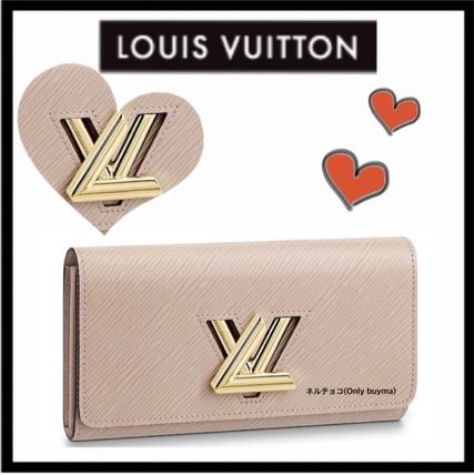 Louis Vuitton EPI 2020 SS Unisex Calfskin Plain Long Wallets 
