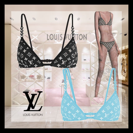 Louis Vuitton 2020 SS Monogram Unisex Logo Swimwear 1A614P 
