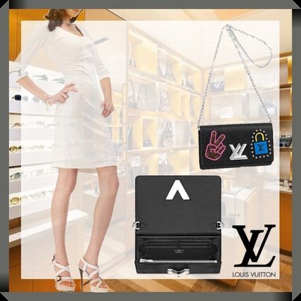 Louis Vuitton EPI 2020 SS Monogram Canvas 2WAY Leather Elegant Style Crossbody Logo M63320 