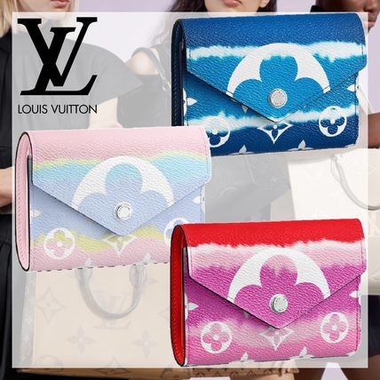 Louis Vuitton 2020 SS Monogram Canvas Tie dye Folding Wallet Folding Wallets 