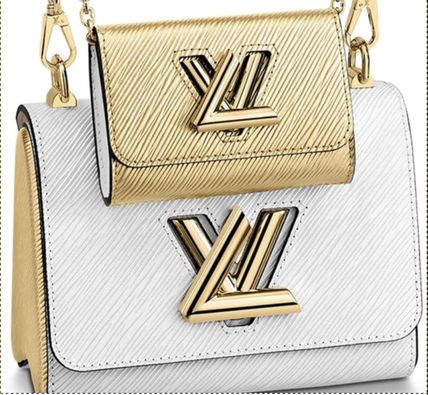 Louis Vuitton TWIST 2020 SS 2WAY Leather Elegant Style Crossbody Logo Shoulder Bags 