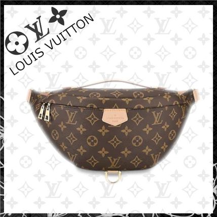 Louis Vuitton BUMBAG 2020 SS Monogram Casual Style Unisex Leather Crossbody Shoulder Bags M43644 