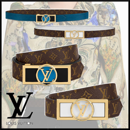 Louis Vuitton MONOGRAM 2020 SS Dauphine 25Mm Reversible Belt MP245W MP246W 