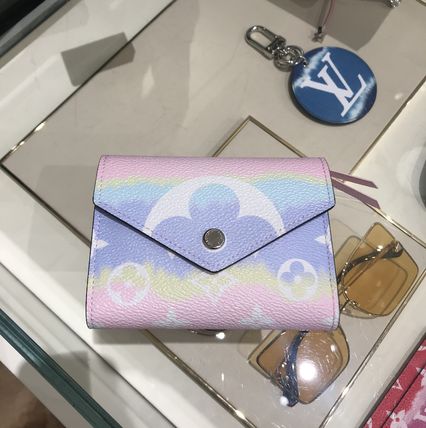 Louis Vuitton ZOE 2020 SS Canvas Folding Wallet Logo Folding Wallets 