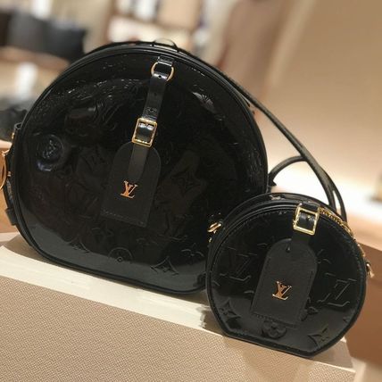 Louis Vuitton MONOGRAM VERNIS 2019 20AW Monogram Blended Fabrics 2WAY Bi color Leather Elegant Style M90469 