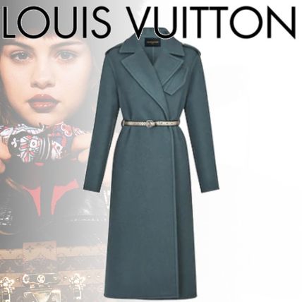 Louis Vuitton 2019 20AW Cashmere Plain Long Party Style Elegant Style Formal Style 1A5IM1 