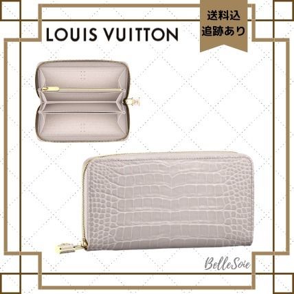 Louis Vuitton ZIPPY WALLET 2020 SS Crocodile Leather Long Wallet Long Wallets N96593 