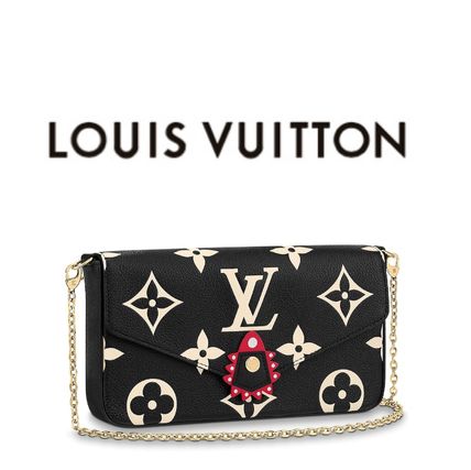 Louis Vuitton 2020 21AW Leather Logo Shoulder Bags 