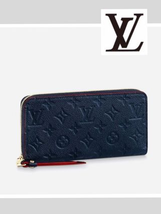 Louis Vuitton MONOGRAM EMPREINTE 2019 SS Monogram Leather Long Wallet Long Wallets 