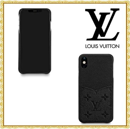 Louis Vuitton MONOGRAM EMPREINTE 2019 20AW Monogram Unisex Leather iPhone XS Max Smart Phone Cases 