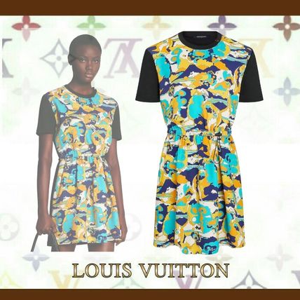 Louis Vuitton 2020 SS T Shirt Dress 1A7UEL 1A7UEK 1A7UEJ 1A7UEI 1A7UEH 1A7UEG 1A7UEF 