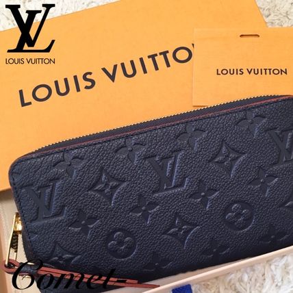 Louis Vuitton ZIPPY WALLET Monogram Leather Logo Long Wallets M68571