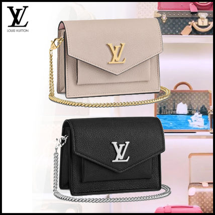 Louis Vuitton 2020 SS 3WAY Chain Plain Crossbody Shoulder Bags 
