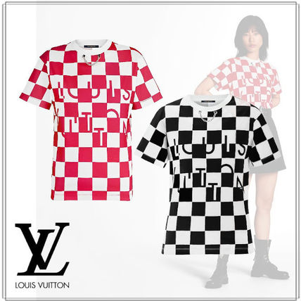 Louis Vuitton 2020 SS Damier T Shirt 1A61KN 1A61KG 