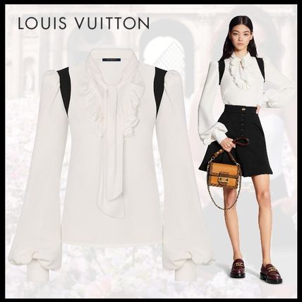 Louis Vuitton Lavalliere Collar Shirt 1A7SJG 