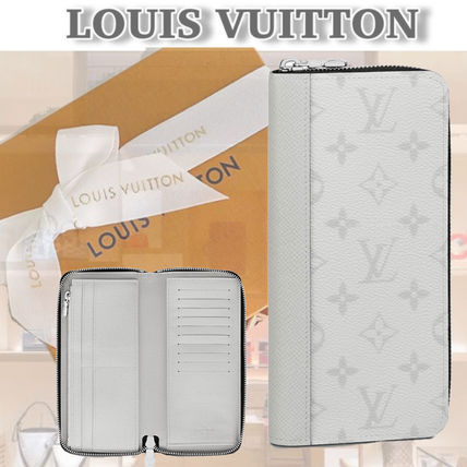 Louis Vuitton ZIPPY WALLET Monogram Canvas Leather Long Wallet Logo Long Wallets 
