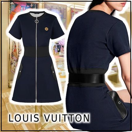 Louis Vuitton 2020 21AW Dress With Ribbed Waist 1A61EA 