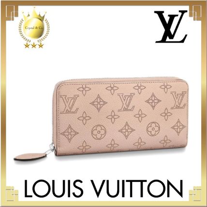 Louis Vuitton ZIPPY WALLET 2020 SS Monogram Calfskin Leather Long Wallet Logo Long Wallets 