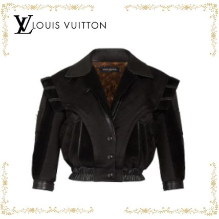 Louis Vuitton 2020 SS Bi Material Quilted Jacket 1A62DC 