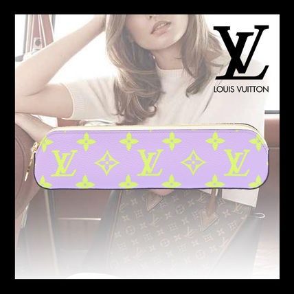 Louis Vuitton Monogram Unisex Leather Logo Accessories 