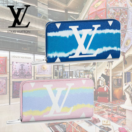 Louis Vuitton 2020 SS Leather Logo Long Wallets M69110 M68841 