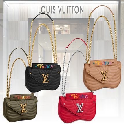 Louis Vuitton 2019 SS 2WAY Chain Leather Party Style Crossbody Logo Shoulder Bags M55383 M51498 M51943 M55206 