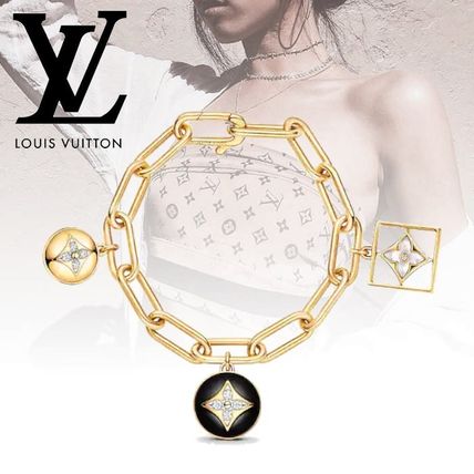 Louis Vuitton 2020 SS Chain 18K Gold Bracelets Q95757 
